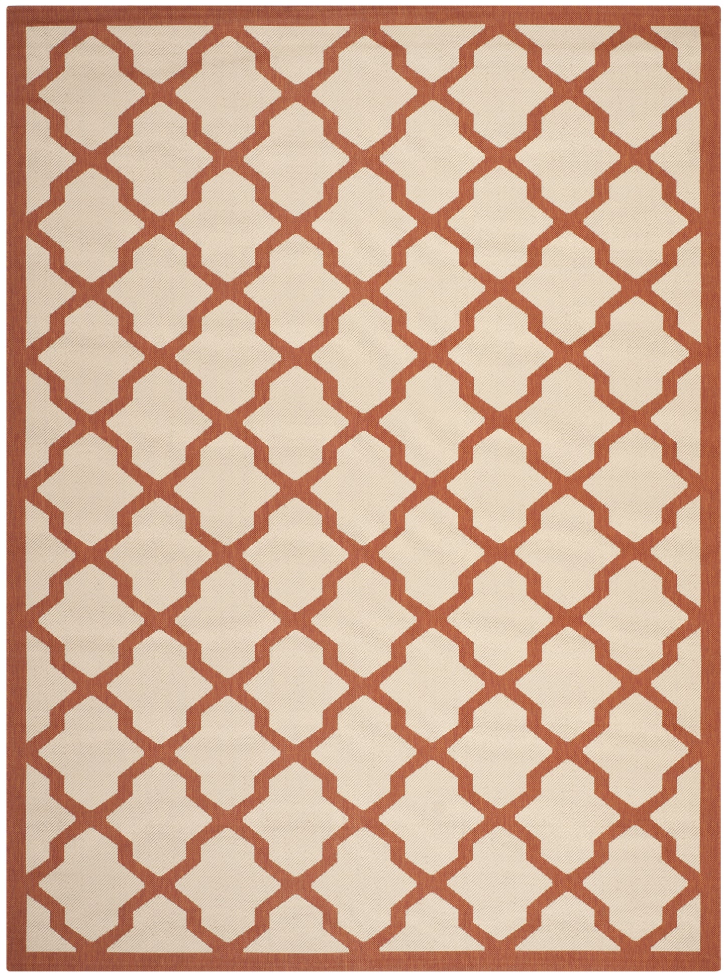 Safavieh Courtyard Amber Geometric Indoor/Outdoor Area Rug, Beige/Terr