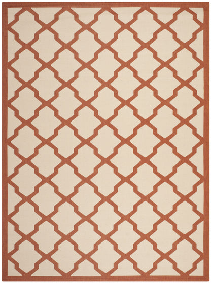 Safavieh Courtyard Amber Geometric Indoor/Outdoor Area Rug, Beige/Terr
