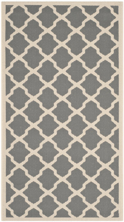 Safavieh Courtyard Amber Geometric Indoor/Outdoor Area Rug, Beige/Terr