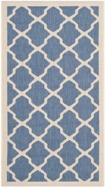 Safavieh Courtyard Amber Geometric Indoor/Outdoor Area Rug, Beige/Terr
