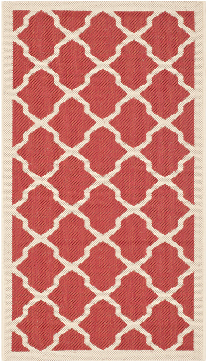 Safavieh Courtyard Amber Geometric Indoor/Outdoor Area Rug, Beige/Terr
