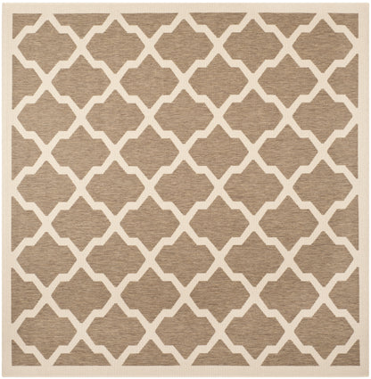 Safavieh Courtyard Amber Geometric Indoor/Outdoor Area Rug, Beige/Terr