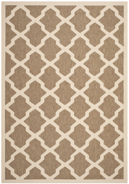 Safavieh Courtyard Amber Geometric Indoor/Outdoor Area Rug, Beige/Terr