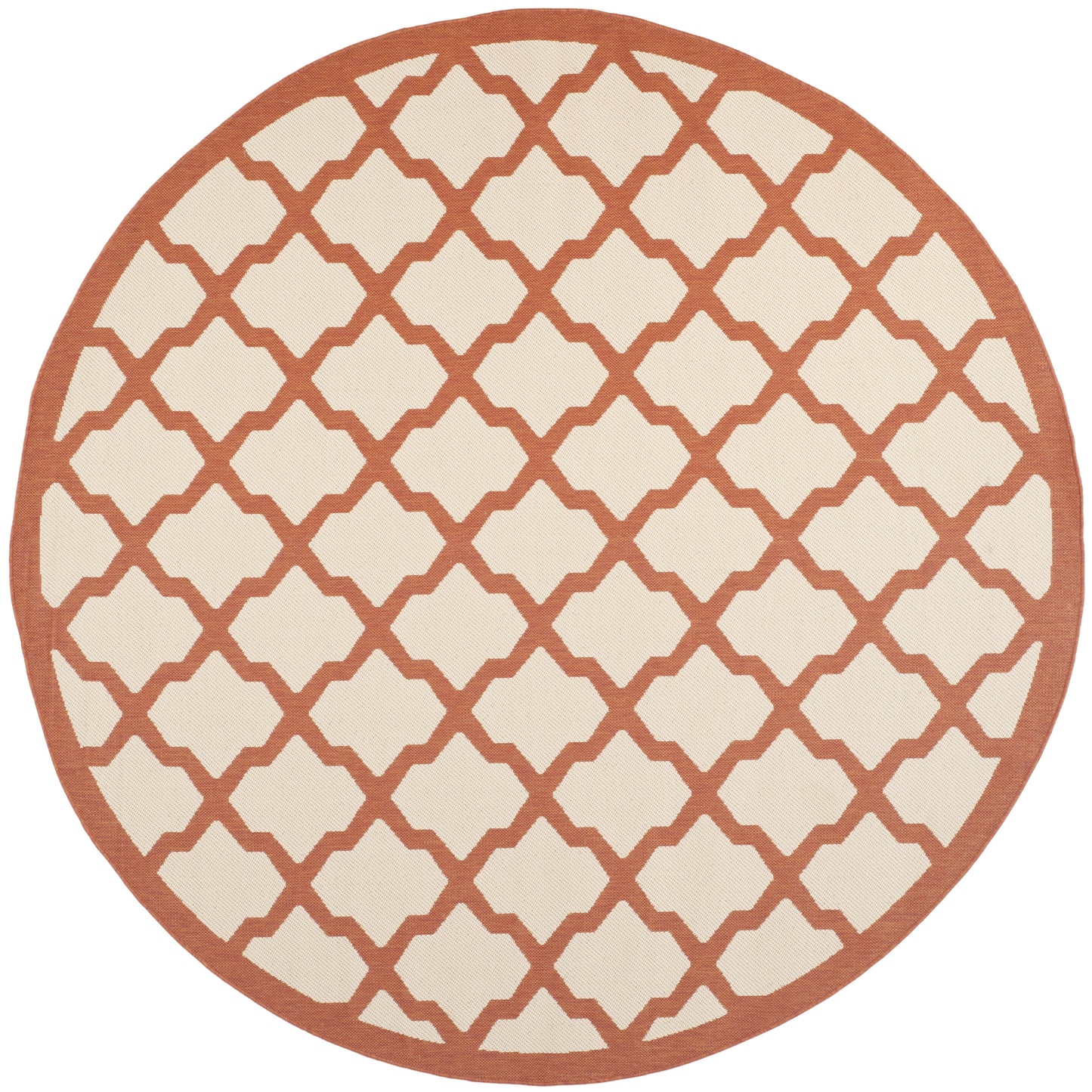 Safavieh Courtyard Amber Geometric Indoor/Outdoor Area Rug, Beige/Terr
