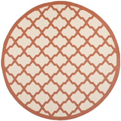 Safavieh Courtyard Amber Geometric Indoor/Outdoor Area Rug, Beige/Terr