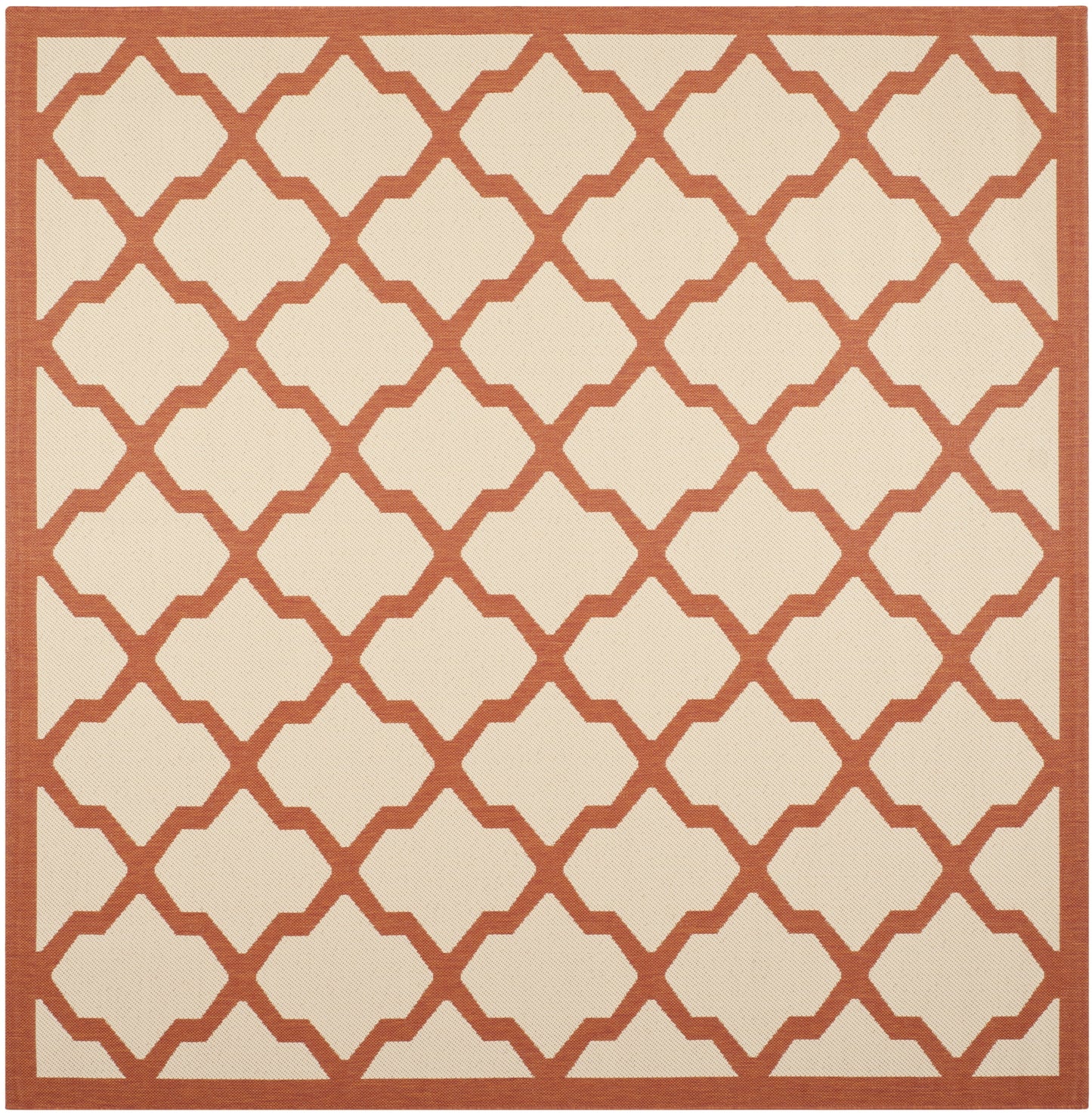 Safavieh Courtyard Amber Geometric Indoor/Outdoor Area Rug, Beige/Terr