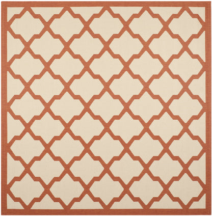Safavieh Courtyard Amber Geometric Indoor/Outdoor Area Rug, Beige/Terr