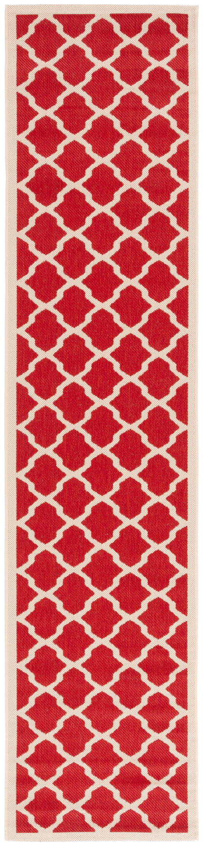 Safavieh Courtyard Amber Geometric Indoor/Outdoor Area Rug, Beige/Terr