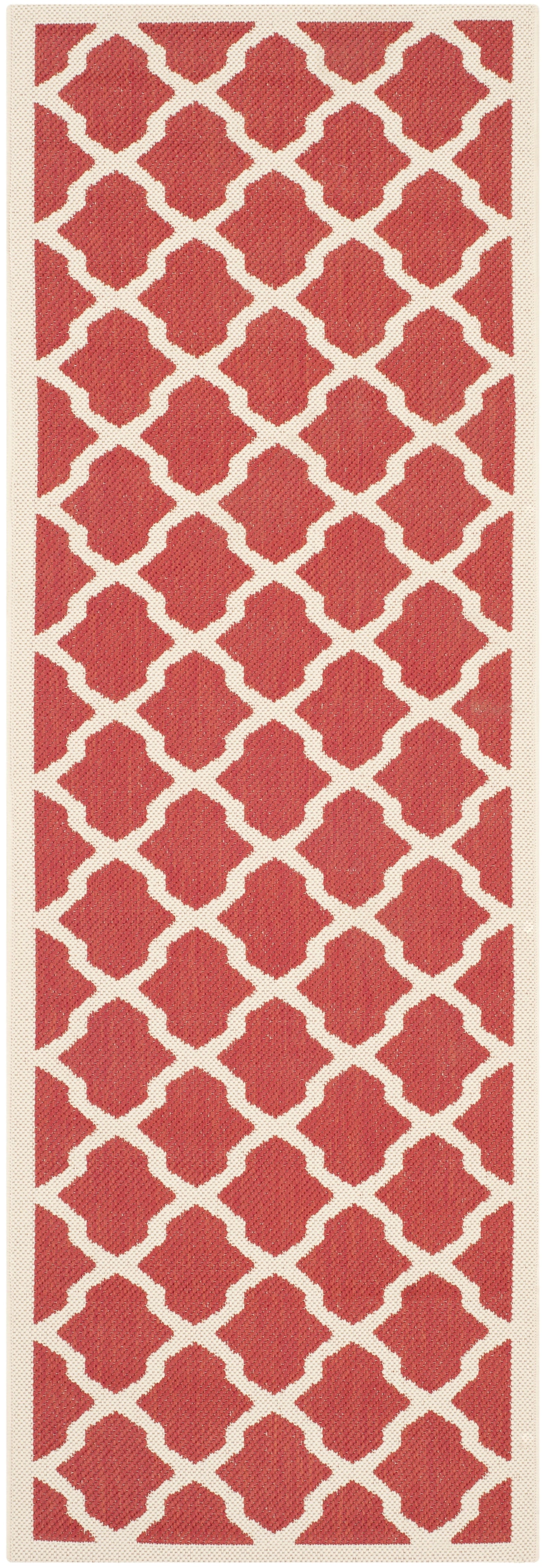 Safavieh Courtyard Amber Geometric Indoor/Outdoor Area Rug, Beige/Terr