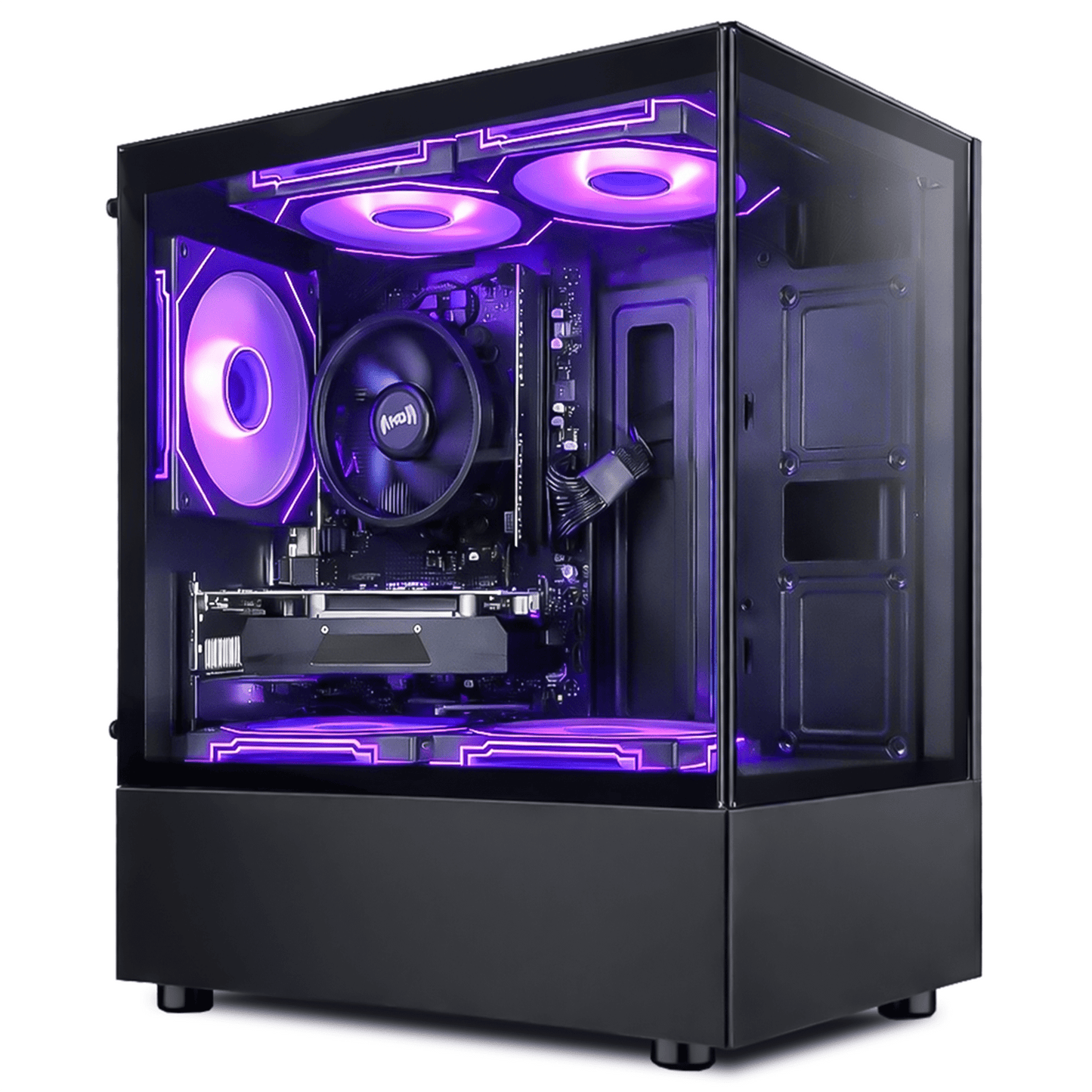 Suevery Gaming PC Desktop, AMD Ryzen 5 3500X, Radeon RX 560, 16GB DDR4