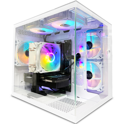 Suevery Gaming PC Desktop, AMD Ryzen 5 3500X, Radeon RX 560, 16GB DDR4