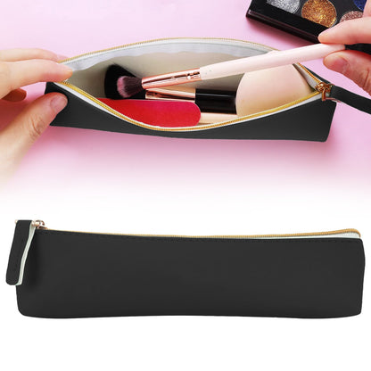 Toolix Leather Pen Pencil Case Cute Pencil Small Pen Bag Aesthetic Sta