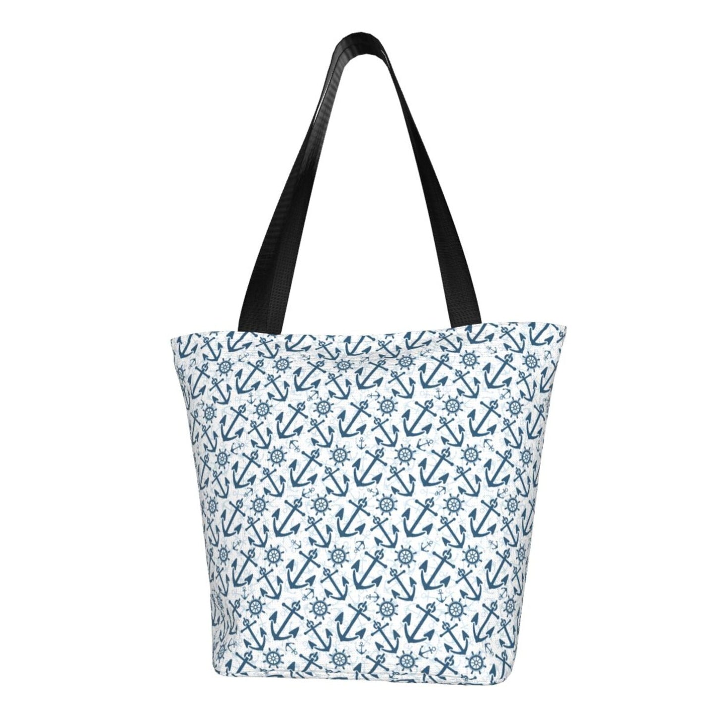 Vsdgher Palm Leaves print Reusable Shopping Grocery Bags for Women Sho