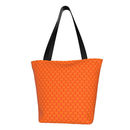 Vsdgher Palm Leaves print Reusable Shopping Grocery Bags for Women Sho
