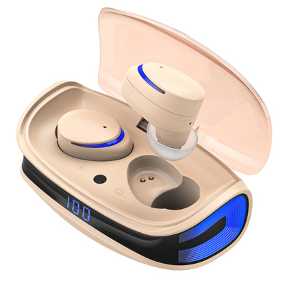 Cshidworld Wireless Earbuds, Bluetooth 5.0 Headphones IPX8 Waterproof,