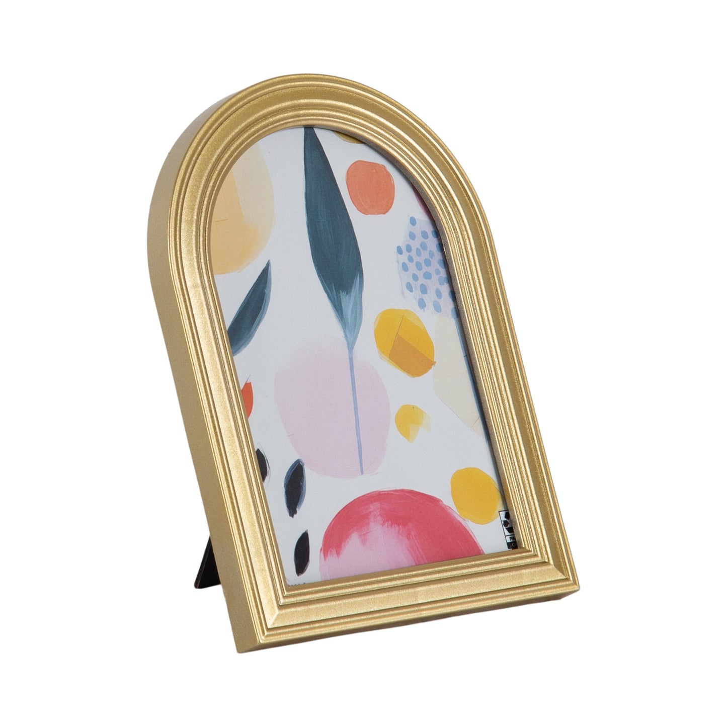 (3 pack) DesignOvation 4x6 Arch Gold Decorative Tabletop Picture Frame