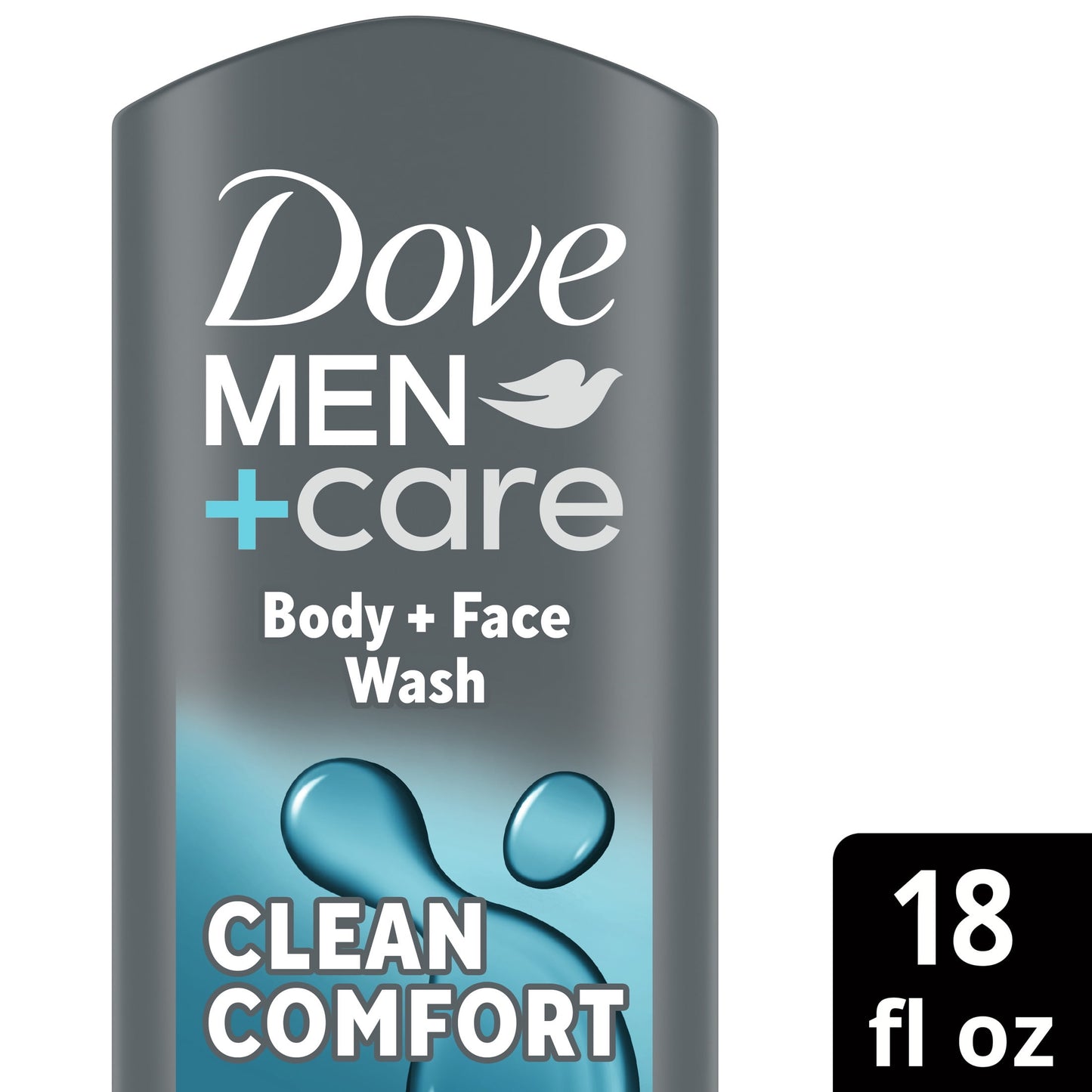 Dove Men+Care Hydrating Gentle Face & Body Wash for Men Clean Comfort