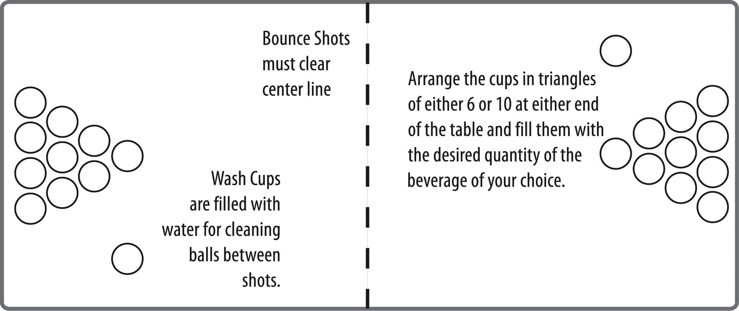EastPoint Sports Ka-Pong Plastic Cup Party Game Set - 22 Plastic Cups