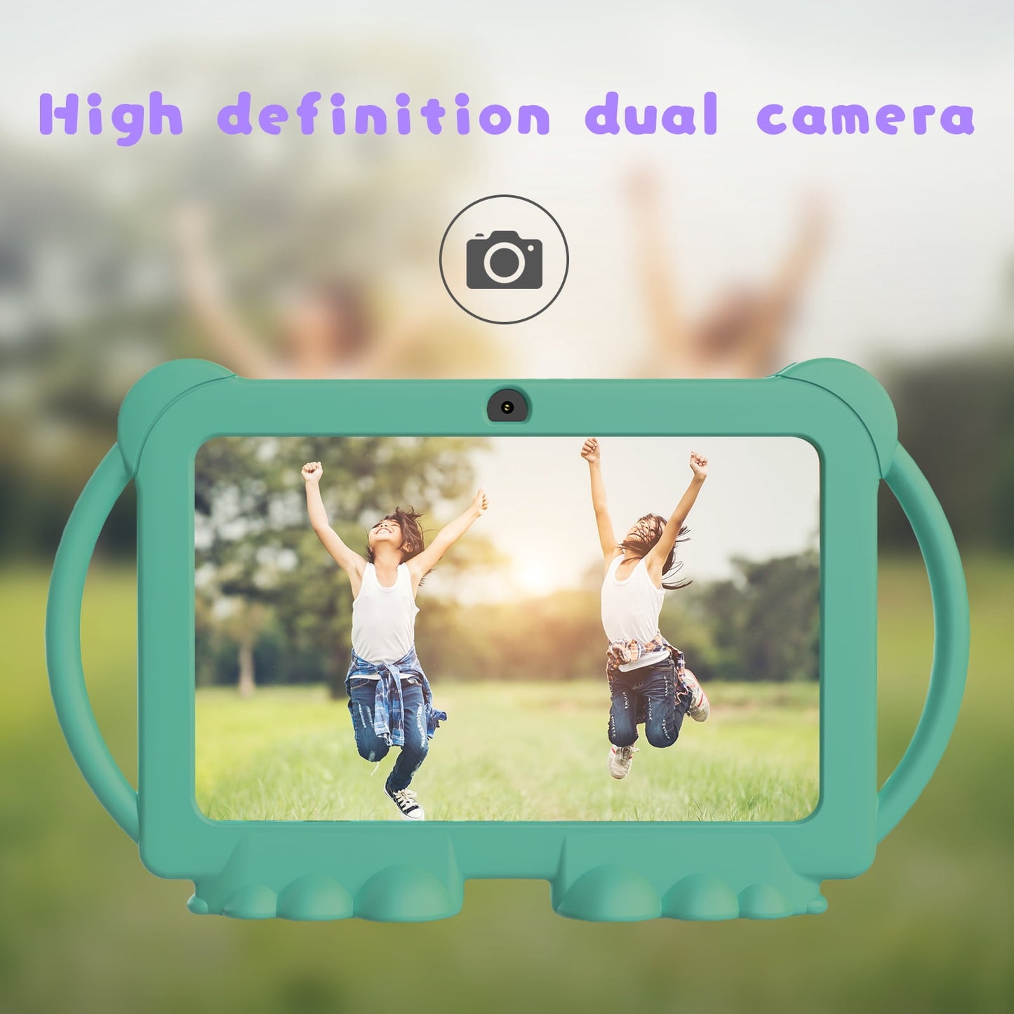 Kids Tablet, 7 inch Android Tablet for Kids, 4GB RAM 32GB ROM 1024GB E