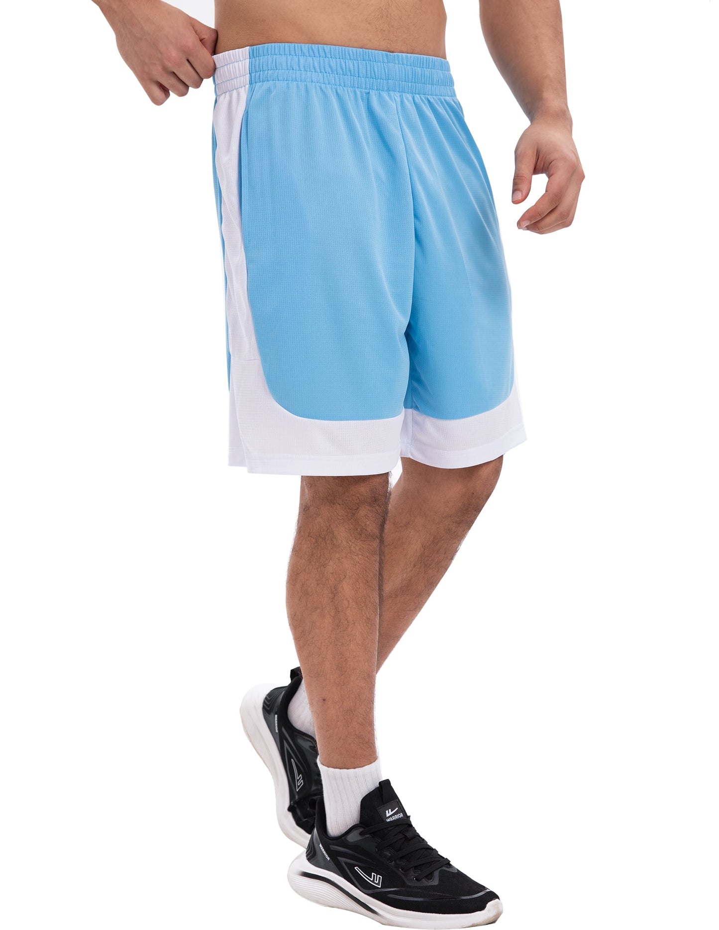TELALEO 5 Pack Mens Mesh Athletic Basketball Shorts Gym Shorts with Po