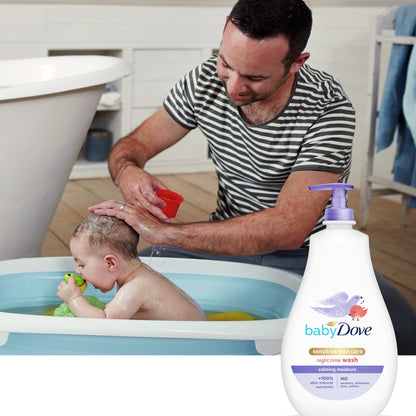 Baby Dove Sensitive Skin Body Wash Calming Moisture Hypoallergenic & T