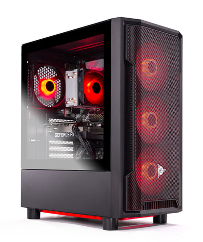 Skytech Shadow Gaming PC Desktop AMD Ryzen 5 5500 NVIDIA GeForce RTX 3