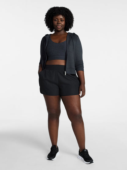 Athletic Works Women's and Women's Plus Core Running Shorts, Sizes XS-