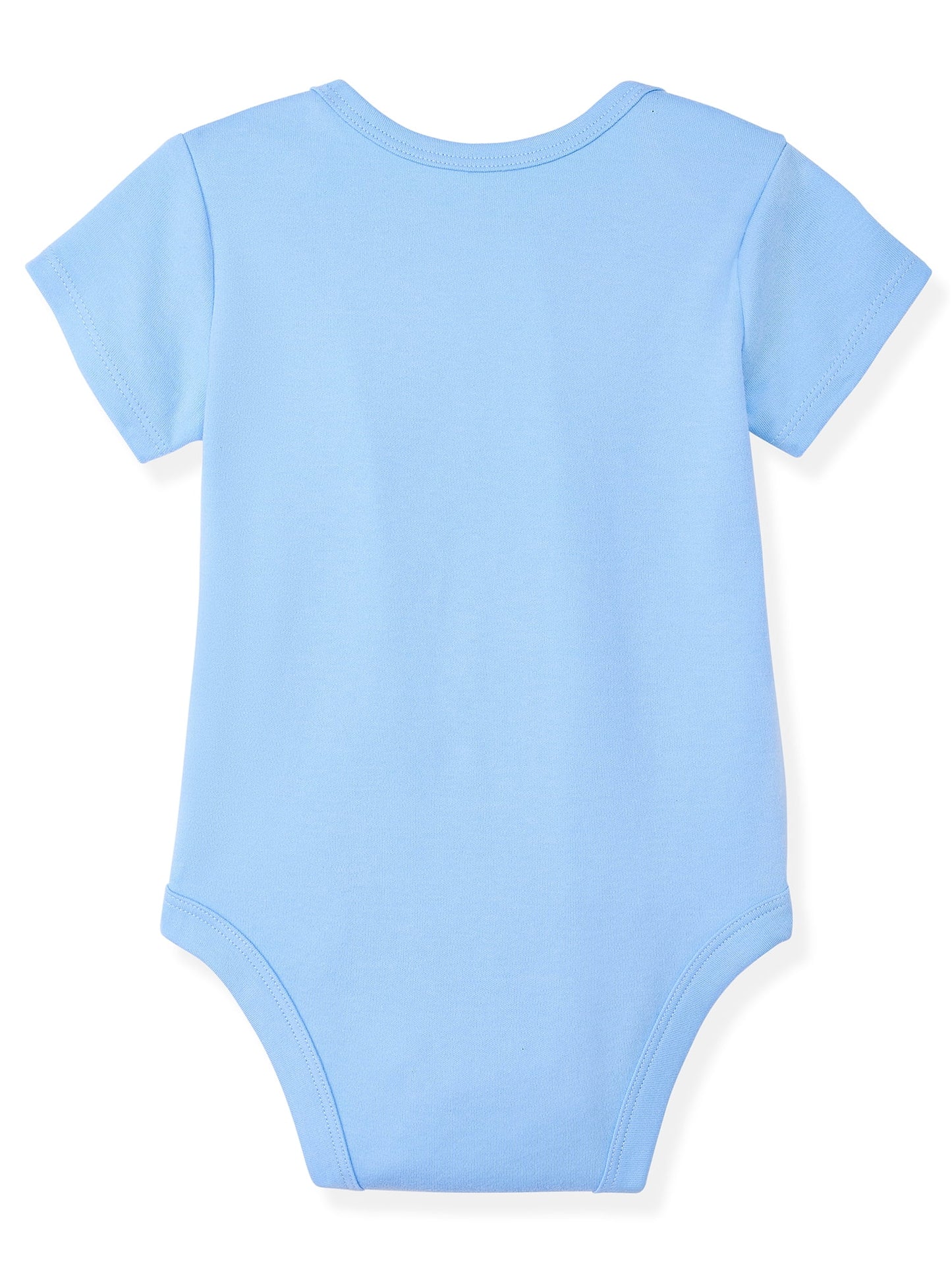 Garanimals Newborn & Baby Boy Cotton Lap-Shoulder Short-Sleeve Bodysui