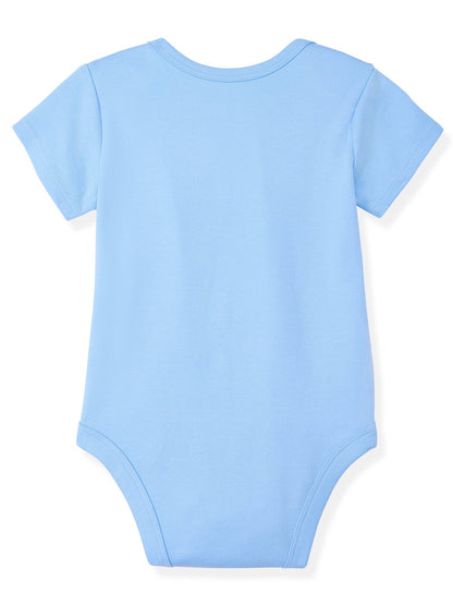 Garanimals Newborn & Baby Boy Cotton Lap-Shoulder Short-Sleeve Bodysui