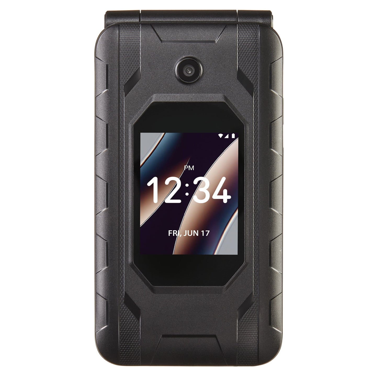 Walmart Family Mobile BLU Flex Flip Phone, 8GB, 4G, Black - Prepaid Fe