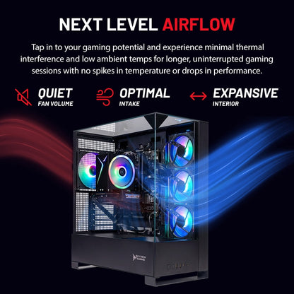 Skytech Gaming Shadow 5 Gaming PC, AMD Ryzen 7 7700 3.8GHz, NVIDIA RTX