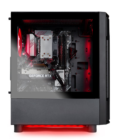 Skytech Shadow Gaming PC Desktop AMD Ryzen 5 5500 NVIDIA GeForce RTX 3