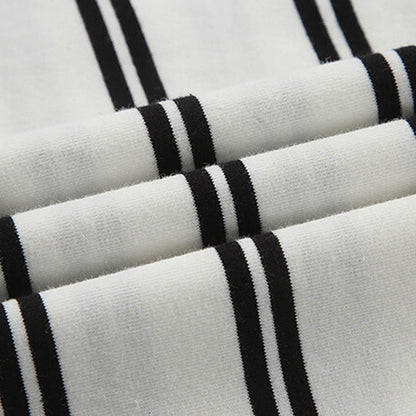 Mens Shirts Under $10 Mens Striped Shirts Short Sleeve Loose Fit Crewn