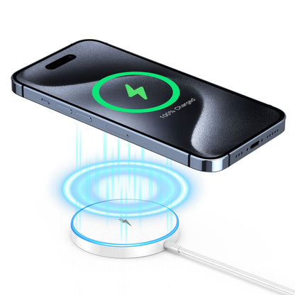 WTUHU Magnetic Wireless Charger 15W Fast Mag-Safe Charging Pad for iPh