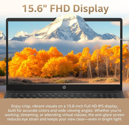 HP 2026 New 255 G10 Laptop for Business, 15.6" FHD IPS Display, AMD Ry