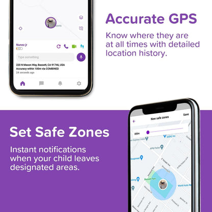 myFirst Fone R2 (Cotton Candy) - Kids Smartwatch Phone: GPS Safety, Vi