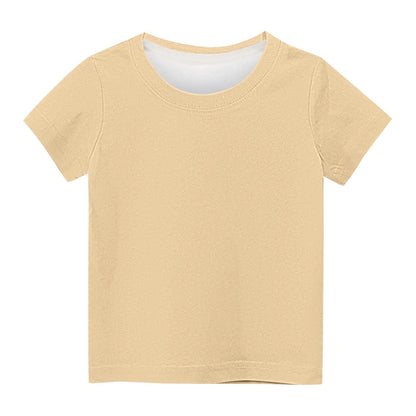 Sakmal Kids Clothes Under $5 For Girls And Boys Beige Daily Life Crew