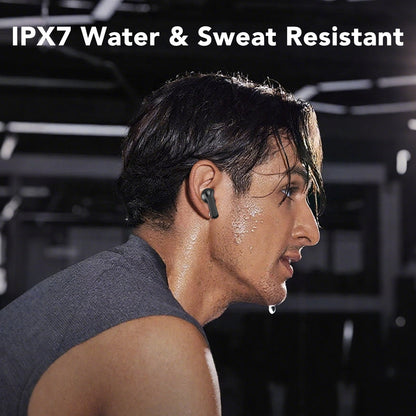 Touch Screen Wireless Earbuds Bluetooth Headphones with 50H Playtime,
