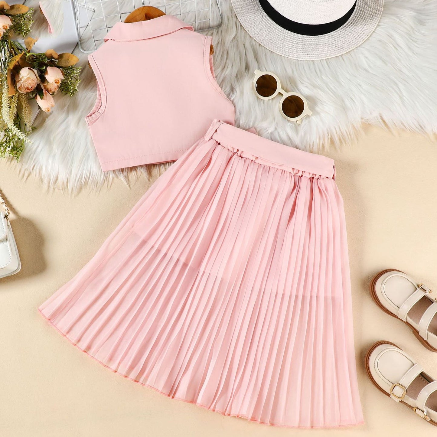 Kids Summer Outfits, Children's Clothing Sets, Soft Casual Wear for Da