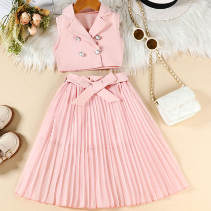 Kids Summer Outfits, Children's Clothing Sets, Soft Casual Wear for Da