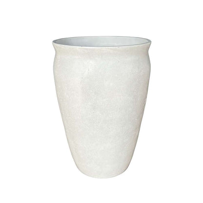 Better Homes & Gardens 14inch Hawthorn Planter Gypsum with Modern Desi