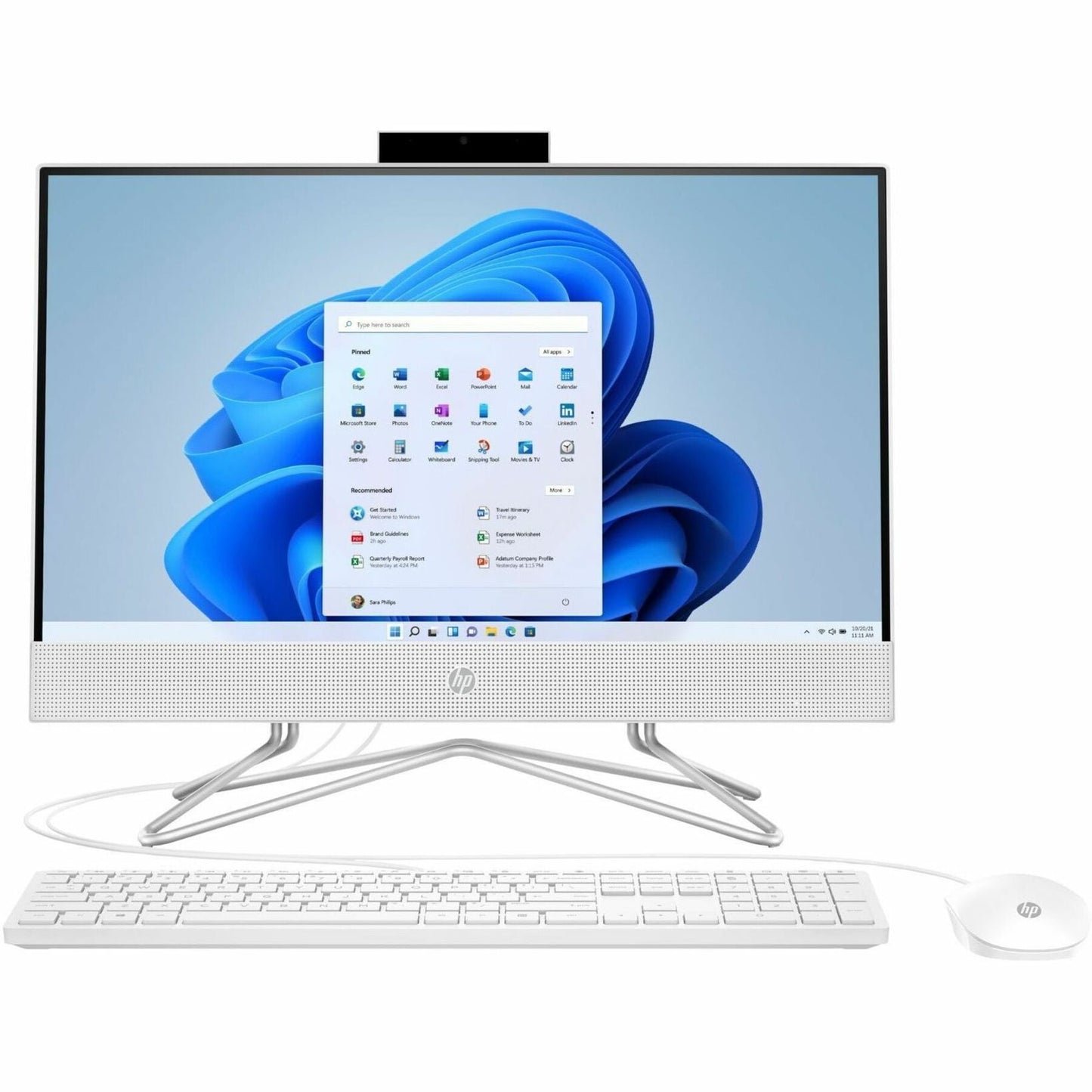 HP 21.5" Full HD All-In-One Computer, AMD Ryzen 3 3250U, 8GB RAM, 256G