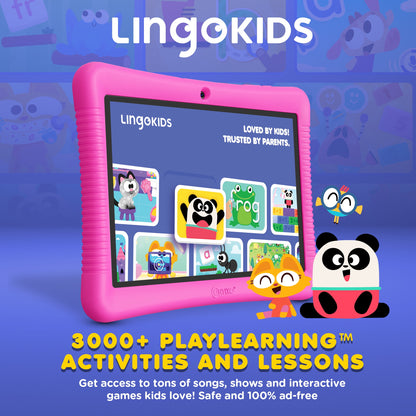 Contixo K102 Kids Tablets Bundle, Educational Tablets for Kids with Ca