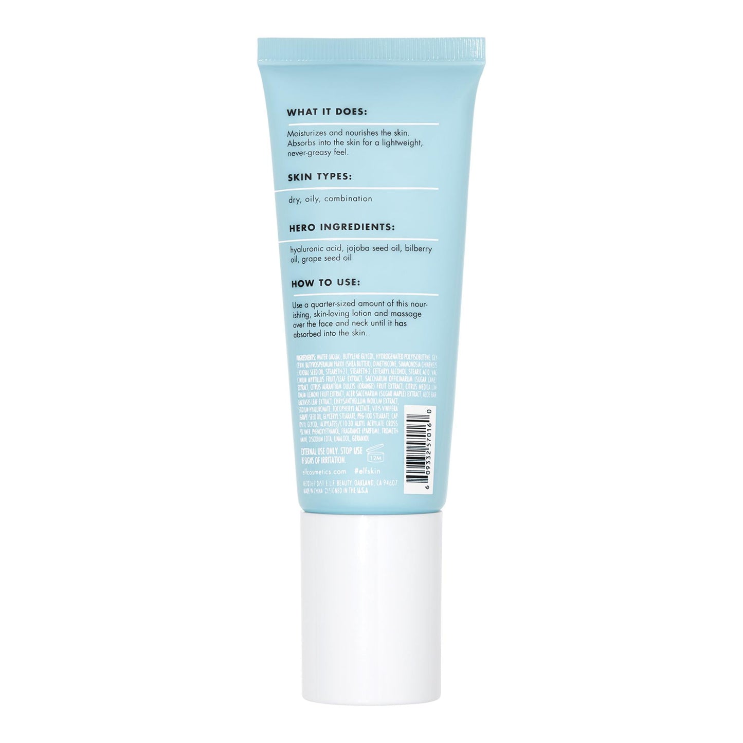 e.l.f. SKIN Holy Hydration! Daily Moisturizer, 2.5 fl oz