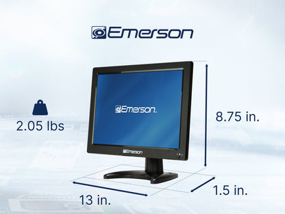 Emerson ET-1300 Portable 13.3” Digital TV with Built-in Rechargeable