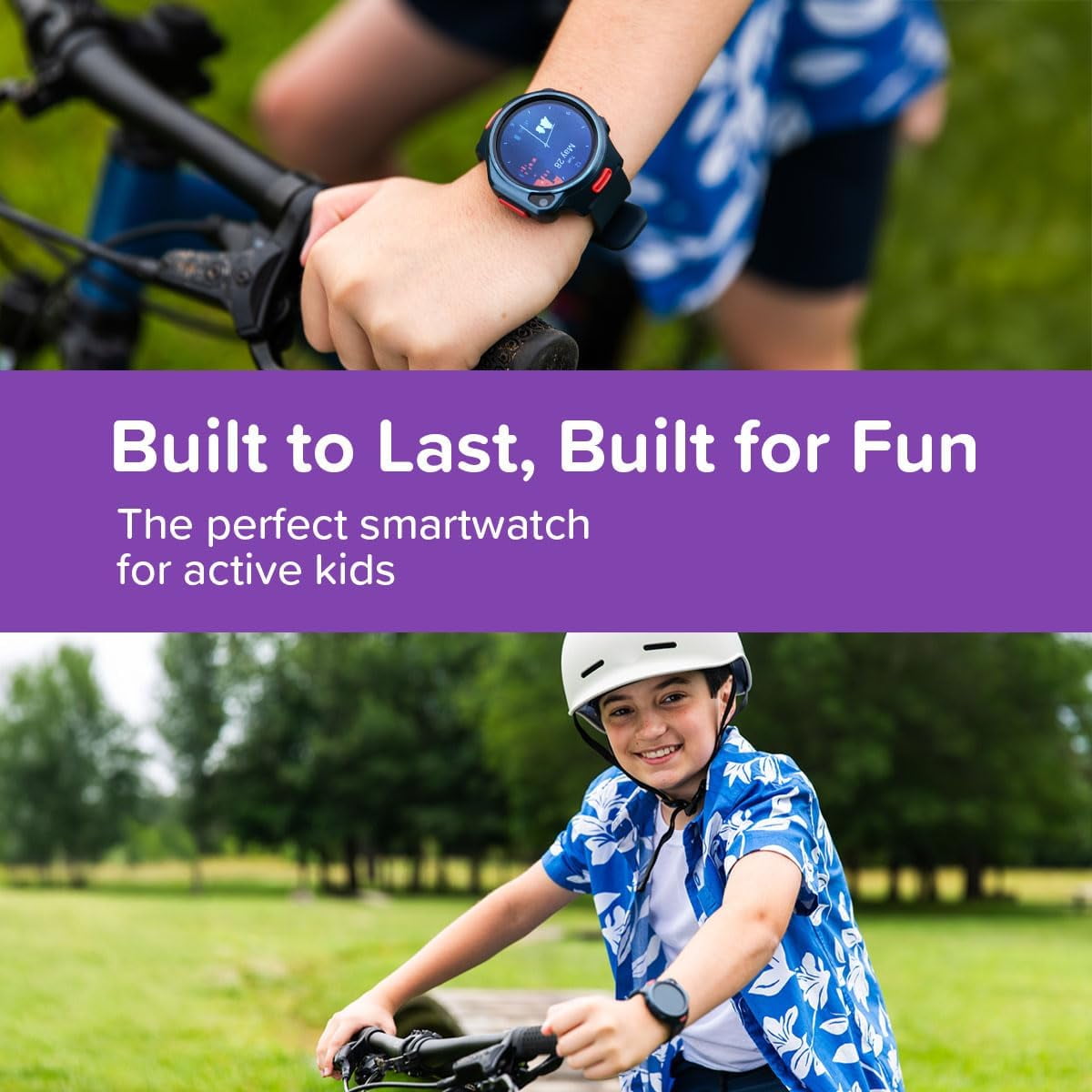 myFirst Fone R2 (Cotton Candy) - Kids Smartwatch Phone: GPS Safety, Vi