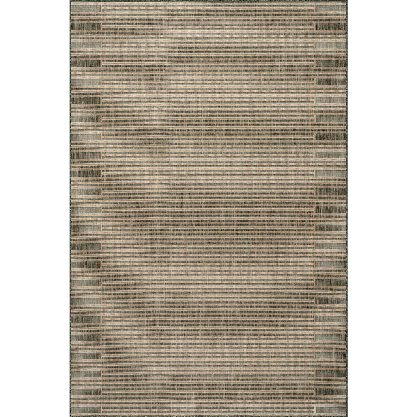 Nuloom Debrin Striped Indoor/Outdoor Area Rug, 4' x 6', Debrin Green