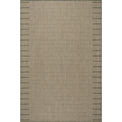 Nuloom Debrin Striped Indoor/Outdoor Area Rug, 4' x 6', Debrin Green