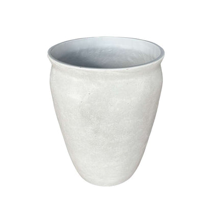 Better Homes & Gardens 14inch Hawthorn Planter Gypsum with Modern Desi