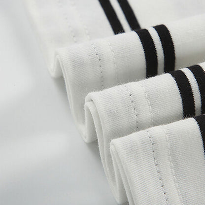 Mens Shirts Under $10 Mens Striped Shirts Short Sleeve Loose Fit Crewn